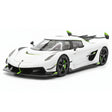 [FrontiArt] 1:18 Koenigsegg 2020 Jesko Attack Glossy White & Green Model Car Resin