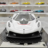 [FrontiArt] 1:18 Koenigsegg 2020 Jesko Attack Glossy White & Red Model Car Resin