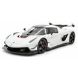 [FrontiArt] 1:18 Koenigsegg 2020 Jesko Attack Glossy White & Red Model Car Resin