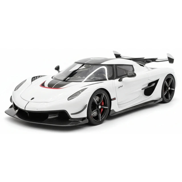 [FrontiArt] 1:18 Koenigsegg 2020 Jesko Attack Glossy White & Red Model Car Resin