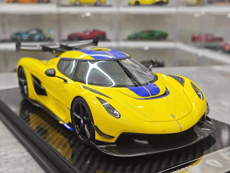 [FrontiArt] 1:18 Koenigsegg 2020 Jesko Attack Glossy Yellow Model Car Resin
