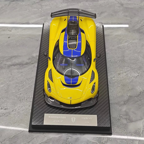 [FrontiArt] 1:18 Koenigsegg 2020 Jesko Attack Glossy Yellow Model Car Resin