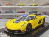 [FrontiArt] 1:18 Koenigsegg 2020 Jesko Attack Glossy Yellow Model Car Resin