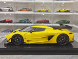 [FrontiArt] 1:18 Koenigsegg 2020 Jesko Attack Glossy Yellow Model Car Resin