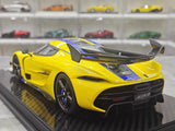 [FrontiArt] 1:18 Koenigsegg 2020 Jesko Attack Glossy Yellow Model Car Resin