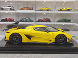 [FrontiArt] 1:18 Koenigsegg 2020 Jesko Attack Glossy Yellow Model Car Resin