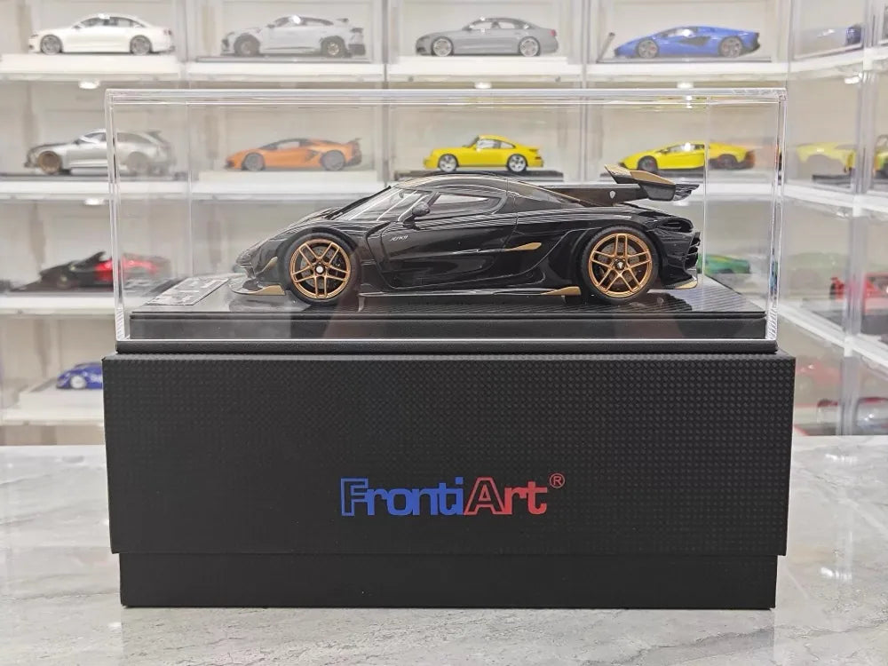 [FrontiArt] 1:18 Koenigsegg 2020 Jesko Attack Glossy Black Model Car Resin