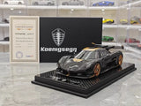 [FrontiArt] 1:18 Koenigsegg 2020 Jesko Attack Glossy Black Model Car Resin