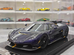 [FrontiArt] 1:18 Koenigsegg 2020 Jesko Attack Glossy Blue Model Car Resin