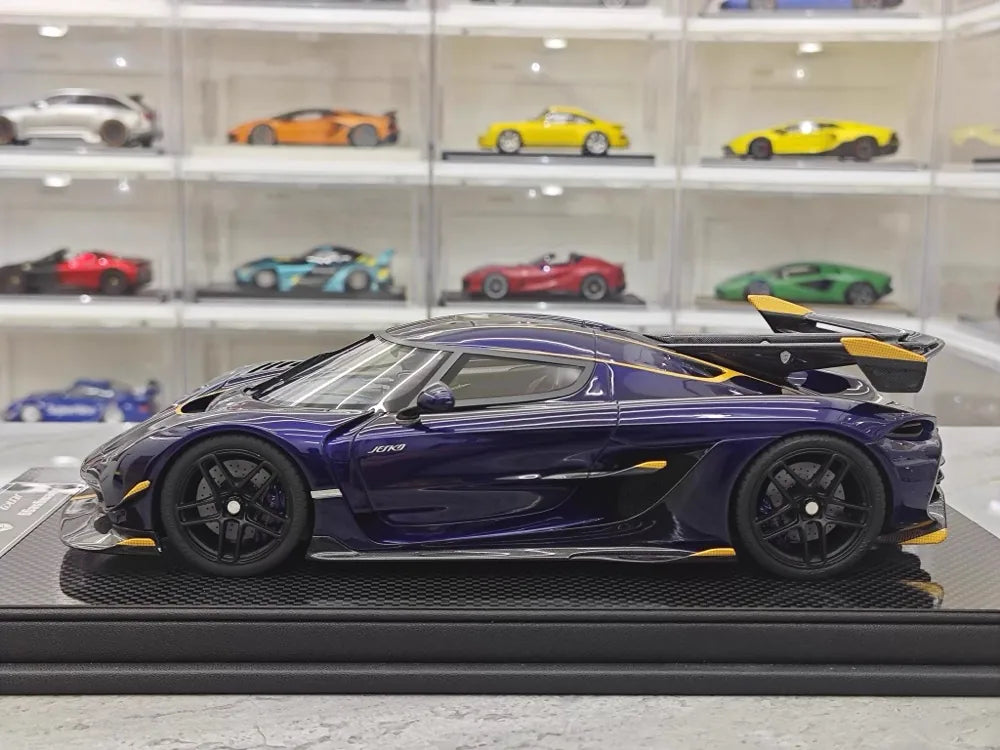 [FrontiArt] 1:18 Koenigsegg 2020 Jesko Attack Glossy Blue Model Car Resin