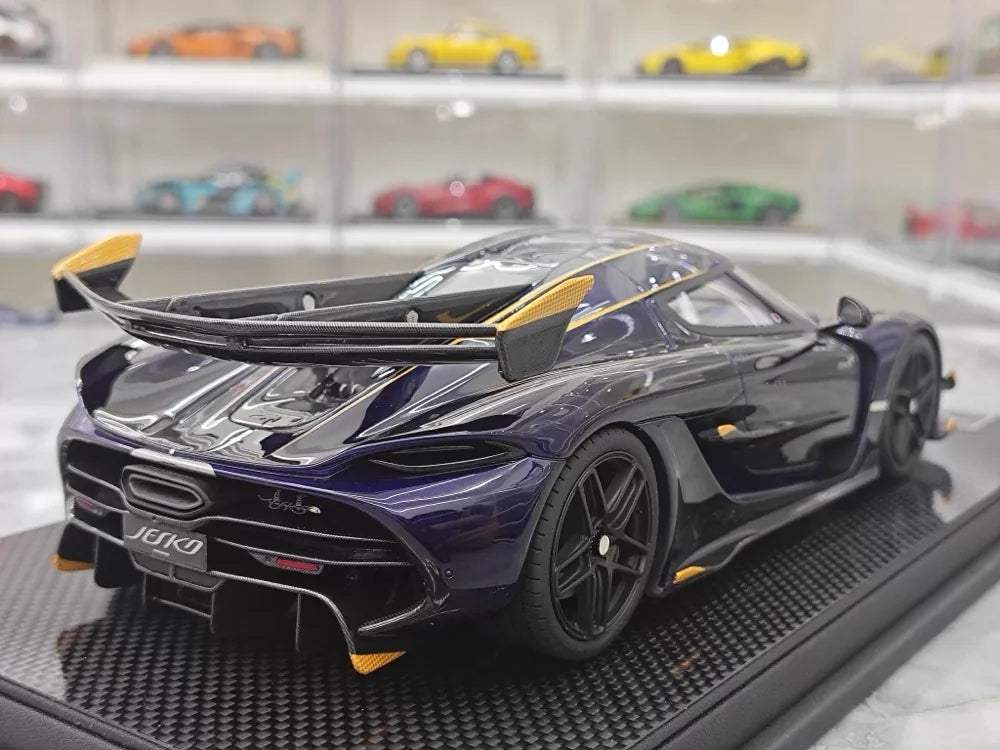 [FrontiArt] 1:18 Koenigsegg 2020 Jesko Attack Glossy Blue Model Car Resin