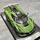 [FrontiArt] 1:18 Koenigsegg 2020 Jesko Attack Glossy Green Model Car Resin