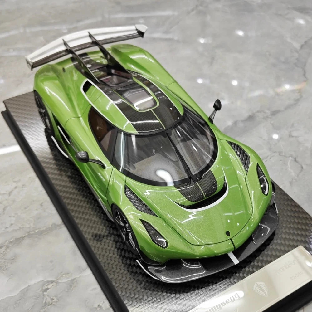 [FrontiArt] 1:18 Koenigsegg 2020 Jesko Attack Glossy Green Model Car Resin
