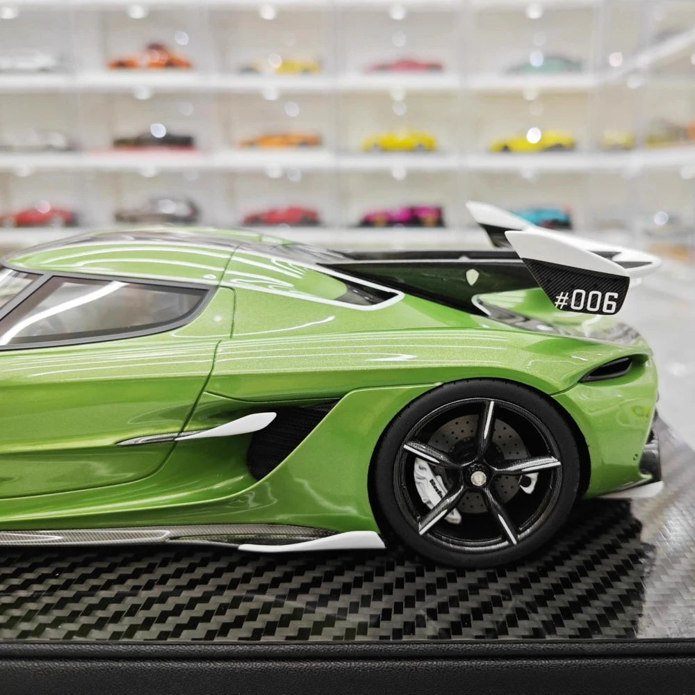 [FrontiArt] 1:18 Koenigsegg 2020 Jesko Attack Glossy Green Model Car Resin