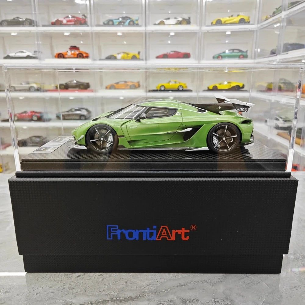 [FrontiArt] 1:18 Koenigsegg 2020 Jesko Attack Glossy Green Model Car Resin