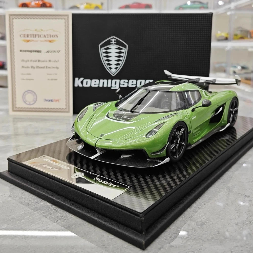 [FrontiArt] 1:18 Koenigsegg 2020 Jesko Attack Glossy Green Model Car Resin