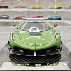 [FrontiArt] 1:18 Koenigsegg 2020 Jesko Attack Glossy Green Model Car Resin