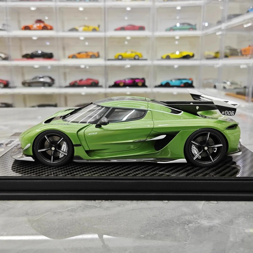 [FrontiArt] 1:18 Koenigsegg 2020 Jesko Attack Glossy Green Model Car Resin