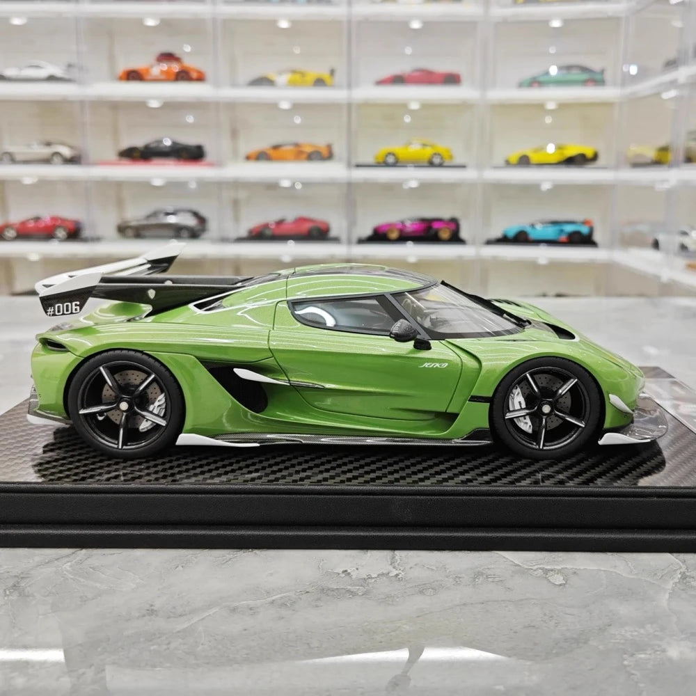 [FrontiArt] 1:18 Koenigsegg 2020 Jesko Attack Glossy Green Model Car Resin