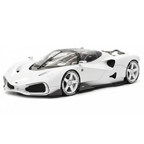 [FrontiArt] 1:18 Nilu 27 Hypercar White Model Car Resin