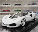 [FrontiArt] 1:18 Nilu 27 Hypercar White Model Car Resin