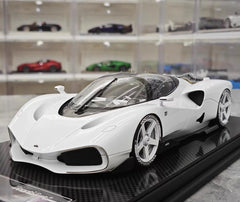 [FrontiArt] 1:18 Nilu 27 Hypercar White Model Car Resin