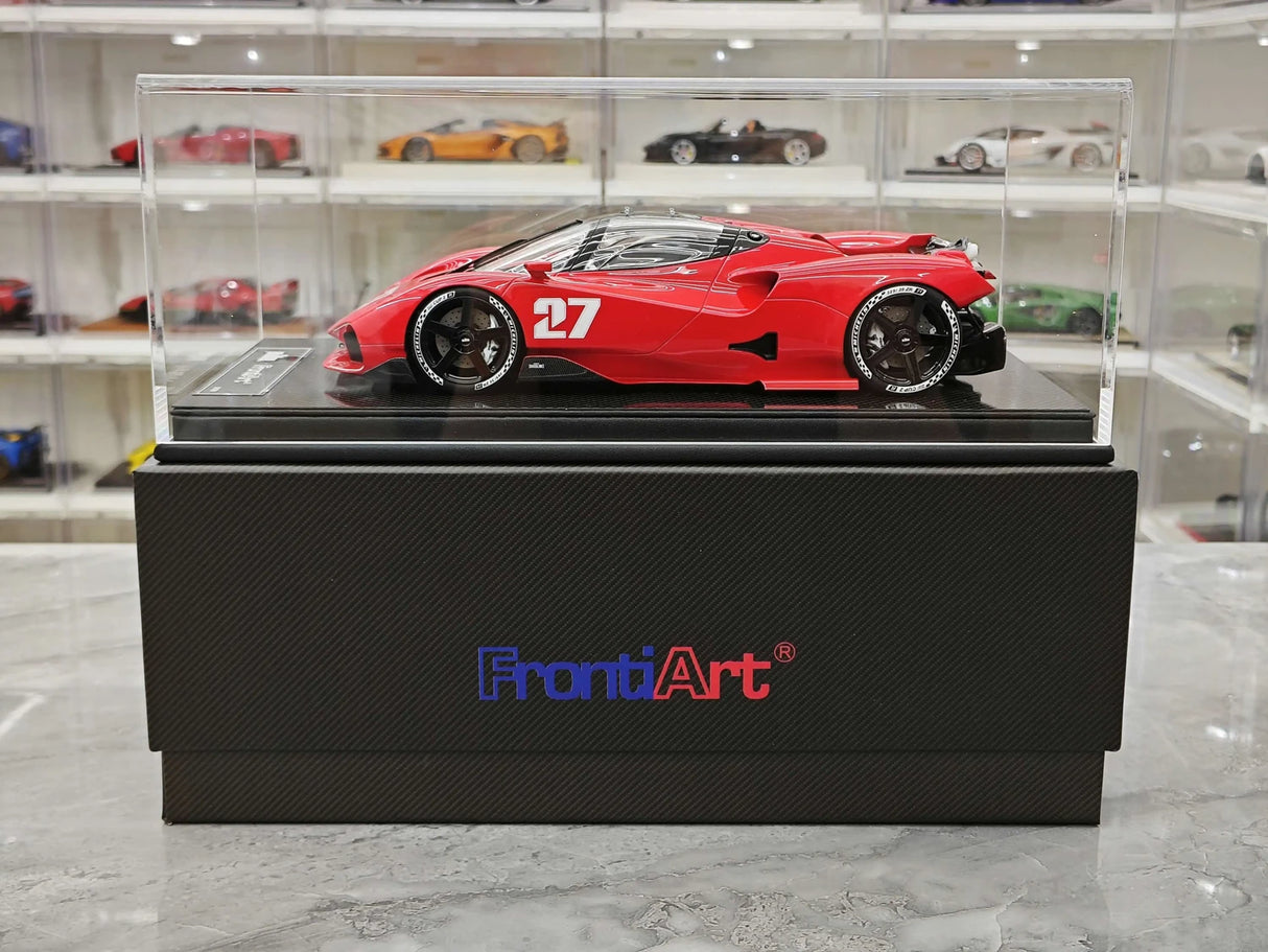 Nilu27 2024 NILU Red 1:18 resin model car by FrontiArt - view 14