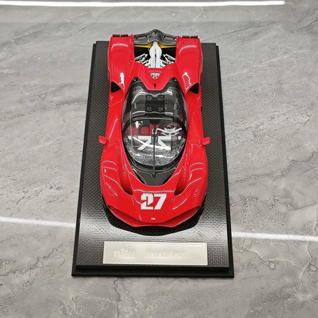 Nilu27 2024 NILU Red 1:18 resin model car by FrontiArt - view 2