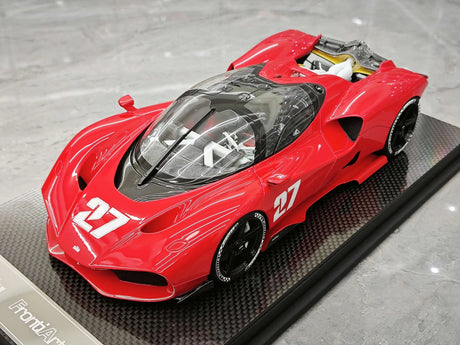 Nilu27 2024 NILU Red 1:18 resin model car by FrontiArt - view 4
