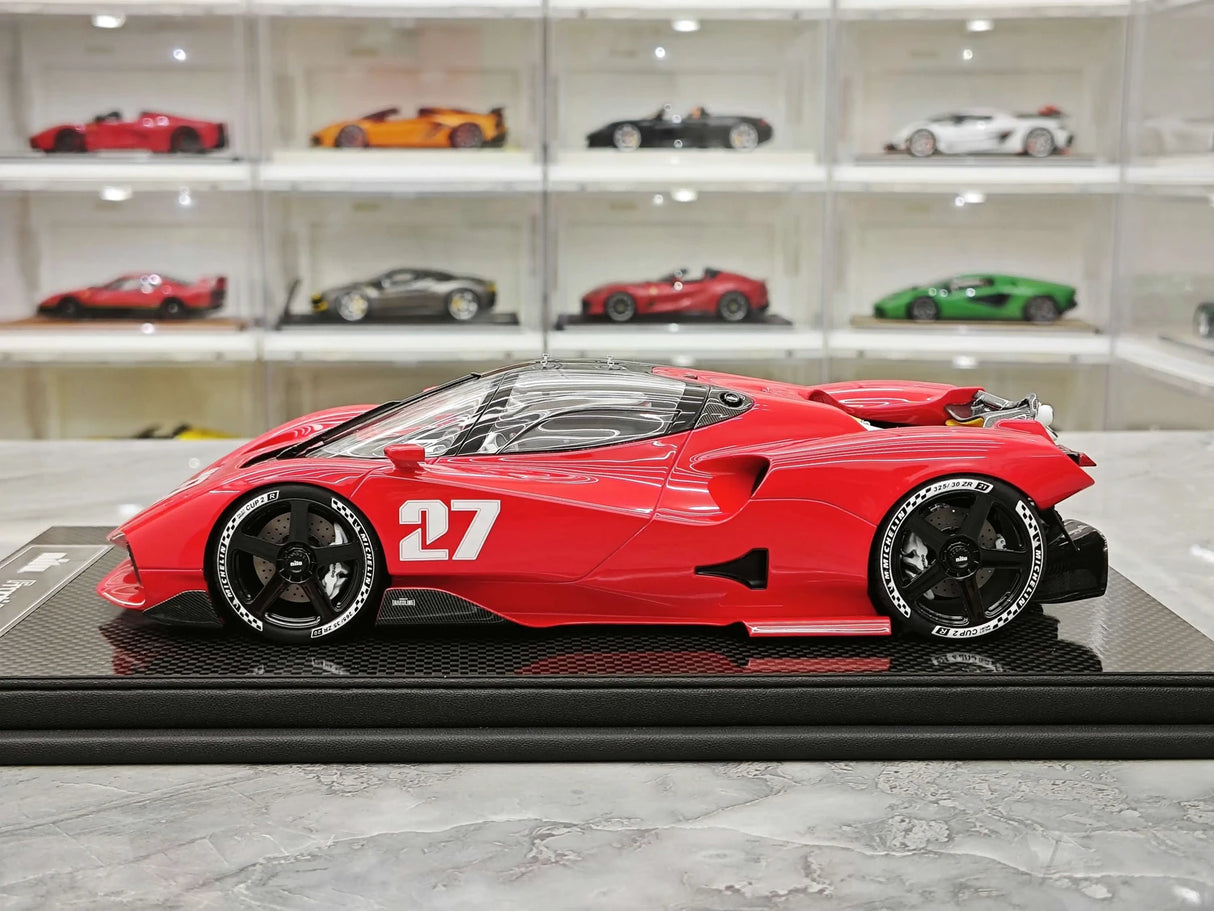 Nilu27 2024 NILU Red 1:18 resin model car by FrontiArt - view 5