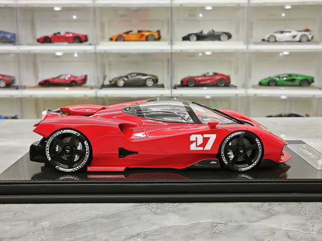 Nilu27 2024 NILU Red 1:18 resin model car by FrontiArt - view 9