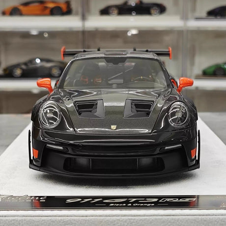 [FuelMe] 1:18 Porsche 2023 911 GT3 RS Black Model Car Resin