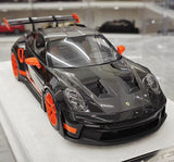 [FuelMe] 1:18 Porsche 2023 911 GT3 RS Black Model Car Resin