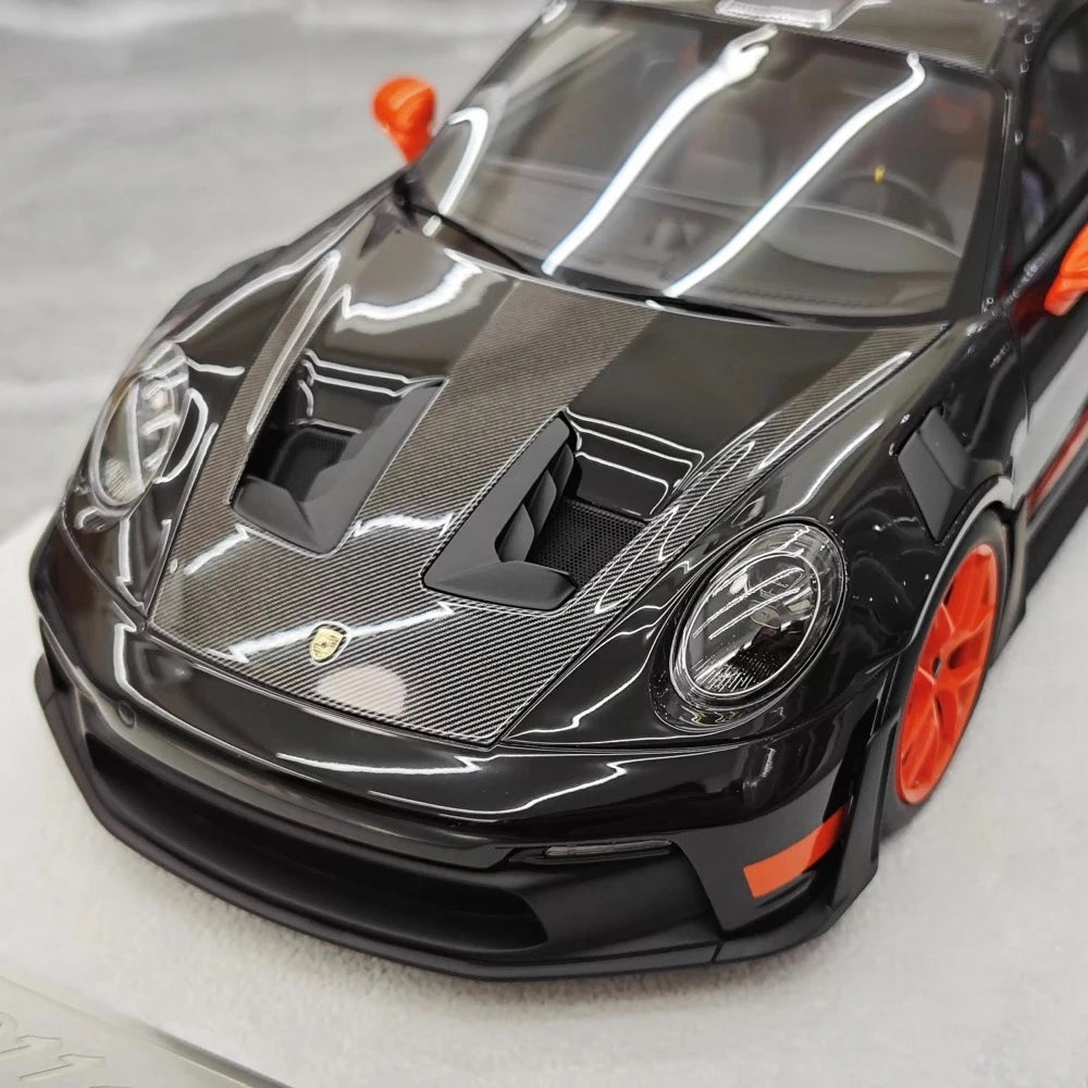 [FuelMe] 1:18 Porsche 2023 911 GT3 RS Black Model Car Resin
