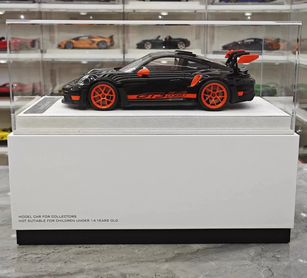 [FuelMe] 1:18 Porsche 2023 911 GT3 RS Black Model Car Resin