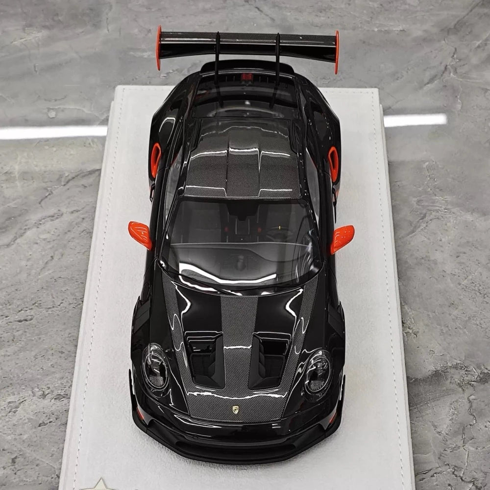 [FuelMe] 1:18 Porsche 2023 911 GT3 RS Black Model Car Resin