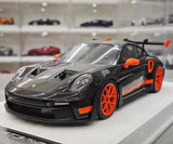 [FuelMe] 1:18 Porsche 2023 911 GT3 RS Black Model Car Resin