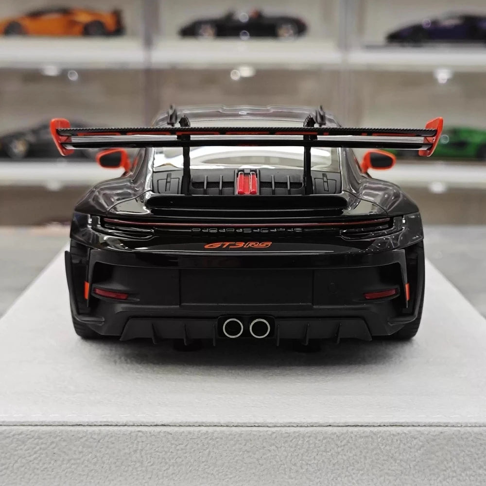 [FuelMe] 1:18 Porsche 2023 911 GT3 RS Black Model Car Resin
