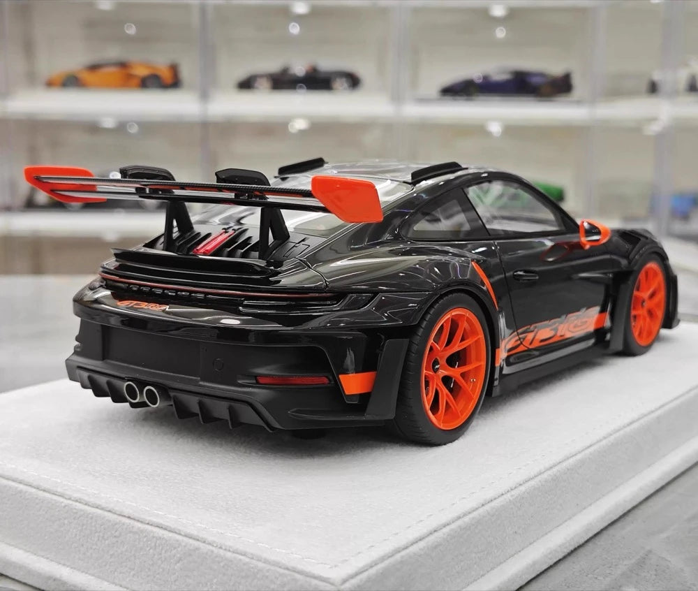 [FuelMe] 1:18 Porsche 2023 911 GT3 RS Black Model Car Resin