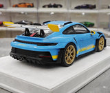 [FuelMe] 1:18 Porsche 2023 911 GT3 RS Blue Model Car Resin