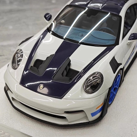 [FuelMe] 1:18 Porsche 2023 911 GT3 RS Gray Model Car Resin