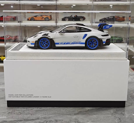 [FuelMe] 1:18 Porsche 2023 911 GT3 RS Gray Model Car Resin