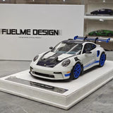 [FuelMe] 1:18 Porsche 2023 911 GT3 RS Gray Model Car Resin