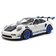[FuelMe] 1:18 Porsche 2023 911 GT3 RS Gray Model Car Resin