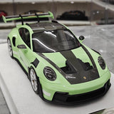 [FuelMe] 1:18 Porsche 2023 911 GT3 RS Green Model Car Resin