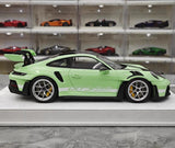 [FuelMe] 1:18 Porsche 2023 911 GT3 RS Green Model Car Resin