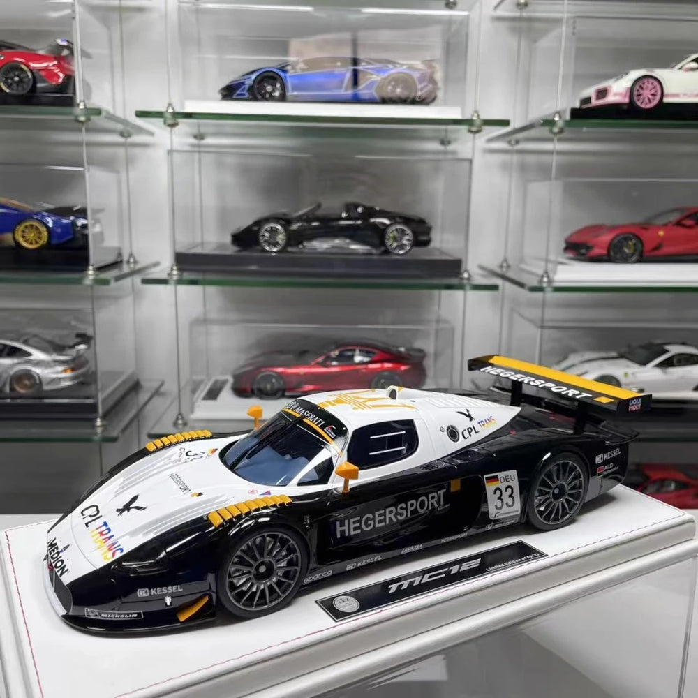 [GL Model] 1:18 Maserati 2006 MC12 GT1 #33 Model Car Resin / Closed Body