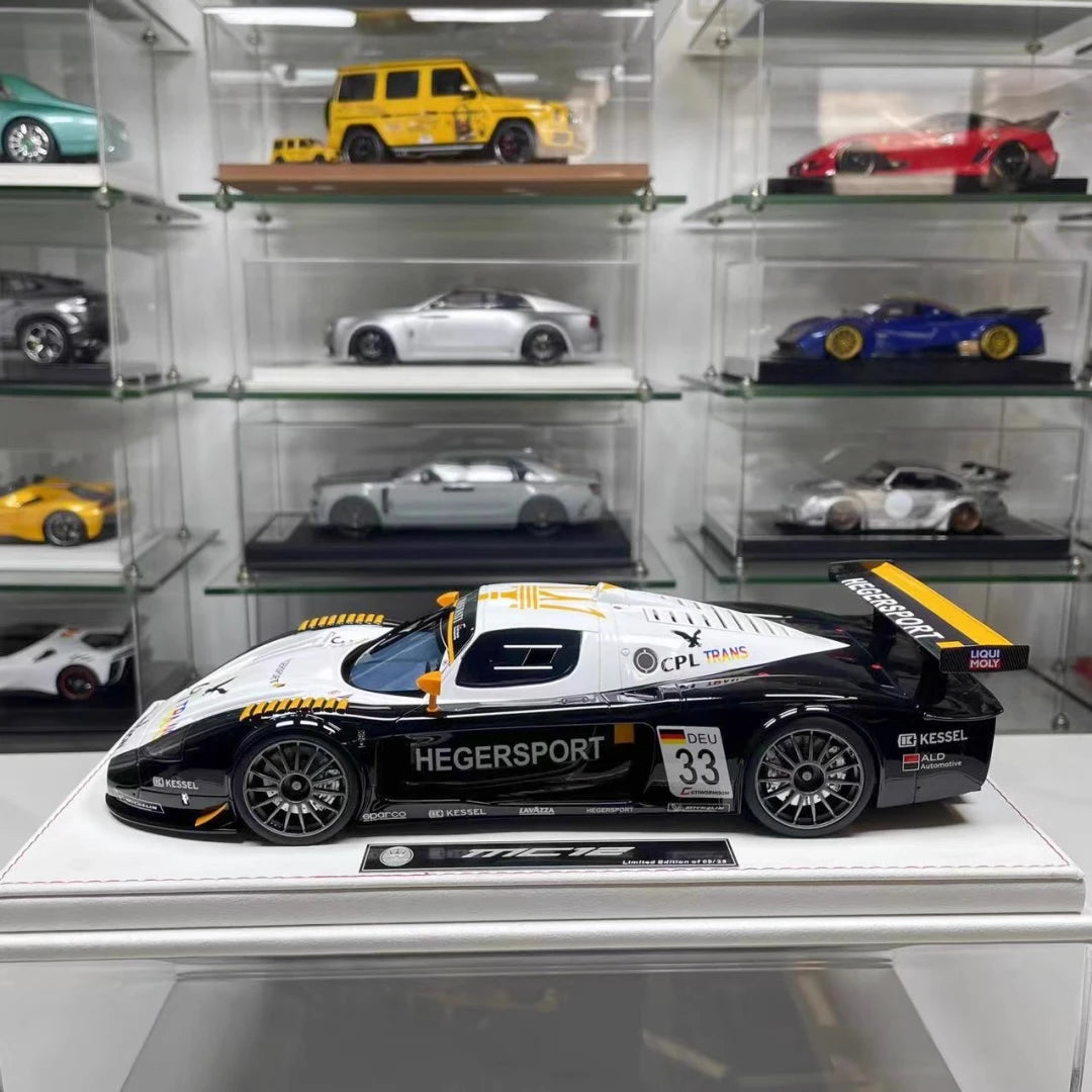 [GL Model] 1:18 Maserati 2006 MC12 GT1 #33 Model Car Resin / Closed Body