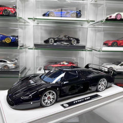 [GL modello] 1:18 Maserati 2006 MC12 GT1 nero modellino di auto resina