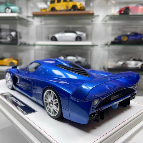 [GL Model] 1:18 Maserati 2006 MC12 GT1 Blue Model Car Resin